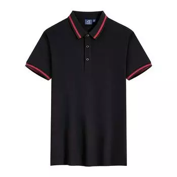 Рубашка поло из хлопка с лацканами XBJSH ZW201 220G прибыла на следующий день S