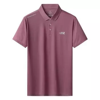 Рубашка поло Мужская футболка из ледяного шелка с короткими рукавами Деловая одежда с лацканами Мужская одежда XXXXXL