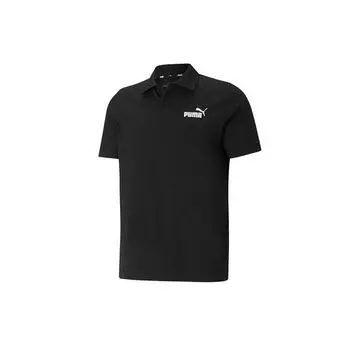 Рубашка поло PUMA Letter Print Round Neck Мужские топы 845921-01 S
