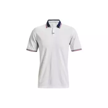 Рубашка поло с коротким рукавом Under Armour Ace Solid, мужские топы, белые 1370099-100 L