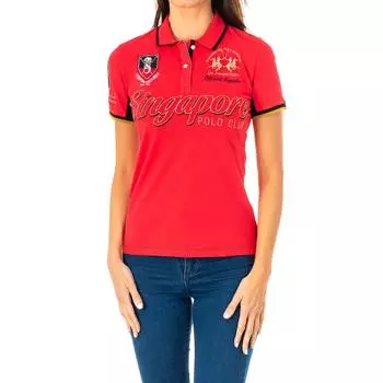 рубашка поло с короткими рукавами La Martina 2 красный