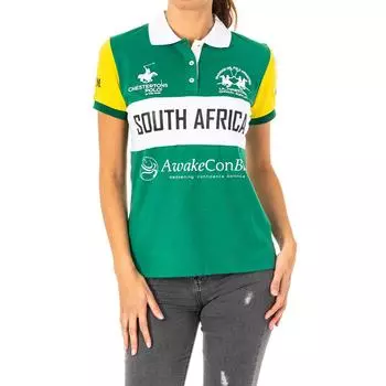 рубашка поло с короткими рукавами La Martina 4 зелёный