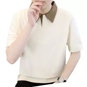 Рубашка поло с лацканами большого размера, футболка с коротким рукавом, мужская летняя футболка высокого качества 8XL