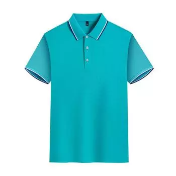 Рубашка поло с лацканами из пике плотностью 190 г, унисекс, с короткими рукавами, 32 шт., возможна печать индивидуального логотипа, повседневная и культурная одежда. L