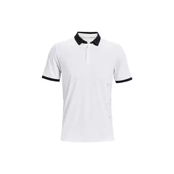 Рубашка-поло с принтом для гольфа Under Armour Curry Vanish, мужские топы, белые 1361874-100 XL