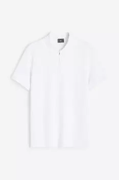 Рубашка поло Slim Fit на молнии