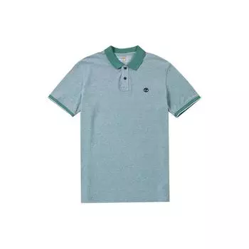 Рубашка поло Timberland Color Block Outdoor Casual Breathable с коротким рукавом для мужчин, синяя A2PFM-CL6 XL