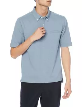 Рубашка поло в клетку Combi BIZ Polo SAX L [Beam Slights] Мужская