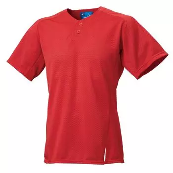 Рубашка с 2 пуговицами BW2660 Красная [SK] Перед игрой (гладкий) (20)