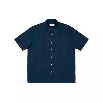 Рубашка с цветочным принтом Palace Palabera Темно-синие топы унисекс Синий P25SHT006 L