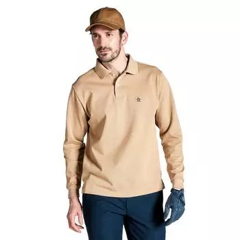 Рубашка с длинным рукавом 10-летняя поло One Point Made in Japan Golf MG4FLS00M BG00 [Munsingwear] [СТАНДАРТ] Мужская (бежевый)