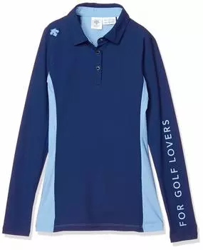 Рубашка с длинным рукавом DGWPJB01 NV00 Япония L японский размер [DESCENTE GOLF] Женская (военно-морской флот) (эквивалент L)