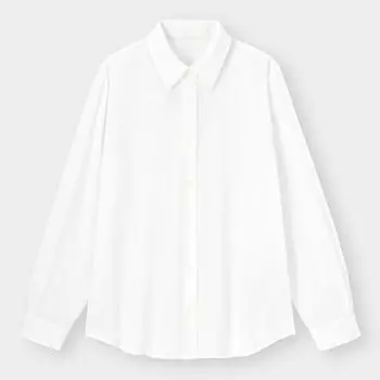 рубашка с драпировкой GU и длинными рукавами