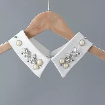 Рубашка Съемный воротник для женского костюма Галстуки Съемный воротник Свитер Платье Ложный воротник Аксессуары для одежды