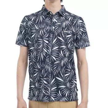 Рубашка с классическим принтом Resort ADMA529 Navy [Admiral Golf] Мужская тёмно-синий