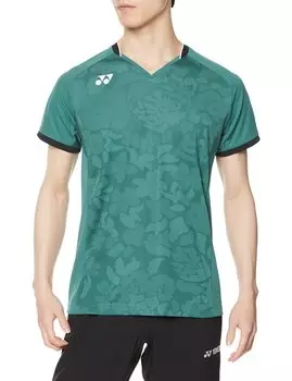 Рубашка с коротким рукавом Game Shirt Antique Green M [Yonex] (Подходящий стиль) Мужской (648)