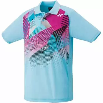 Рубашка с коротким рукавом Game Shirt Aqua Blue M [Yonex] (111)