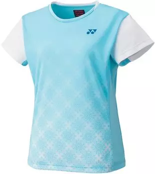 Рубашка с коротким рукавом Game Shirt Aqua Blue L [YONEX] женская (111)