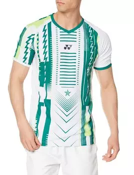 Рубашка с коротким рукавом Game Shirt белая S [YONEX] (Подходящий стиль) Мужской (011)