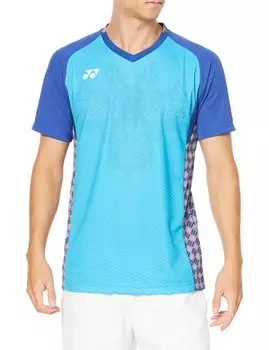 Рубашка с коротким рукавом Game Shirt бирюзовая S [Yonex] (Подходящий стиль) Мужской (161)