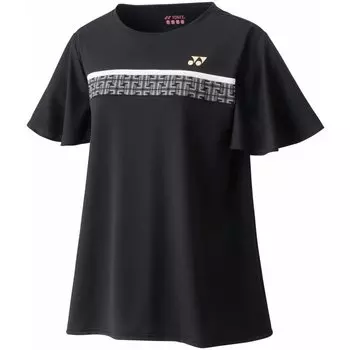 Рубашка с коротким рукавом Game Shirt Black M [YONEX] женская (007)