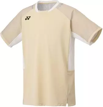 Рубашка с коротким рукавом Game Shirt Ice Beige M [YONEX] Мужская (456)