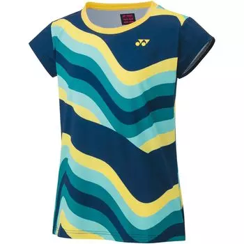 Рубашка с коротким рукавом Game Shirt Indigo Marine M [YONEX] женская (458)