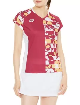 Рубашка с коротким рукавом Game Shirt Reddish Rose S [YONEX] женская (546)