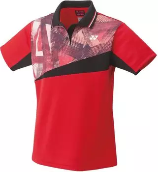 Рубашка с коротким рукавом Game Shirt Sunset Red L [YONEX] женская (496)