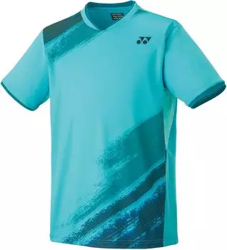 Рубашка с коротким рукавом Game Shirt Water Green S [Yonex] (Подходящий стиль) (048)