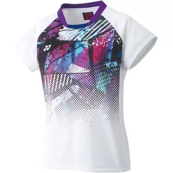 Рубашка с коротким рукавом Game Shirt White S [YONEX] Женская (011)