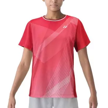 Рубашка с коротким рукавом Game Shirt Ярко-розовая S [YONEX] женская (122)