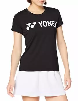 Рубашка с коротким рукавом ЖЕНСКАЯ Рубашка черная Япония O-японский размер [Yonex] Женская (007) (эквивалент 2л)