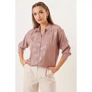 Рубашка с леопардовой вышивкой