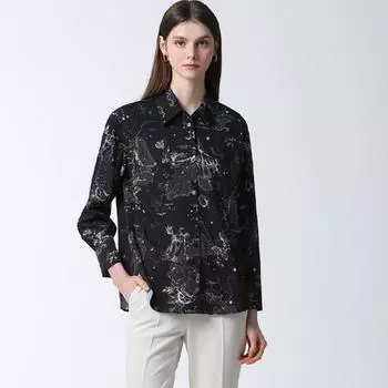 Рубашка с рисунком Shs Miss black (BK)/55