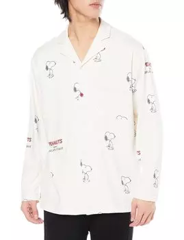 Рубашка Snoopy Homme SNOOPY Pattern PMCT231275 IVR L [Gelato Pique] Мужская