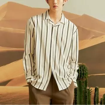 Рубашка Spao Silky Open Collar Spywb37m01 T DYELLOW/100