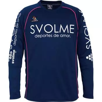 Рубашка Svolme с длинным рукавом из пластика J Navy 150 173-42000 тёмно-синий