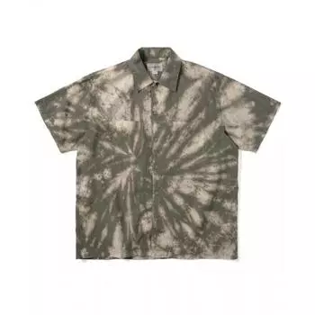Рубашка Tie Dye SS серая S