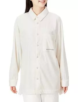 Рубашка унисекс из ворса в рубчик PUCT224332 IVR [Gelato Pique] (С-М)