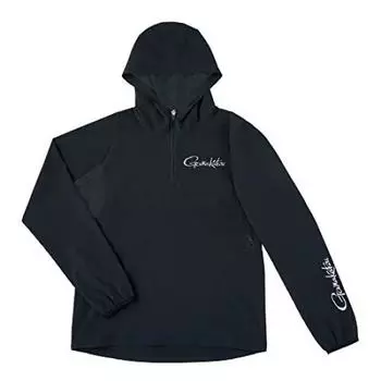 Рубашка-ветровка Gamakatsu Zip GM3632 черная LL