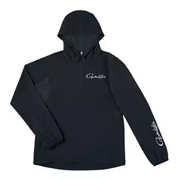 Рубашка-ветровка Gamakatsu Zip GM3632 черная LL чёрный