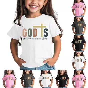 Рубашки для девочек и мальчиков, футболки, детские рубашки 100 бежевый