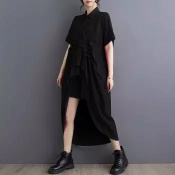 Рубашки и блузки большого размера с коротким рукавом для блузки Повседневные свободные летние топы женские рубашки на пуговицах красный