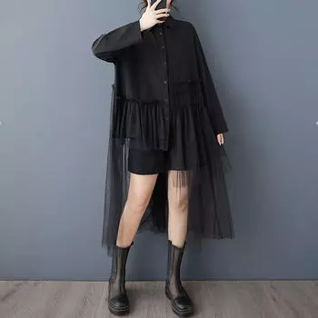 рубашки и блузки большого размера с длинным рукавом для блузки Повседневные свободные топы весна-лето женские рубашки на пуговицах белый