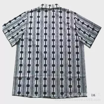 Рубашки мужские гавайские пляжные Tropical - повседневные и стильные M темно-серого