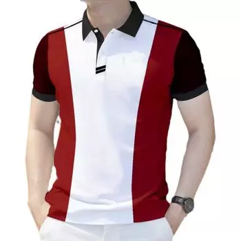 Рубашки поло для мужчин Молодежные офисные модные стильные футболки поло Полная сублимация Поло для мужчин Униформа 5XL