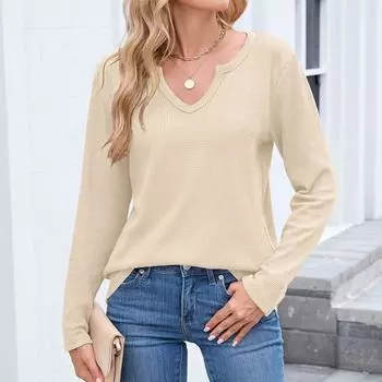 Рубашки с длинным рукавом для женщин, футболки с принтом, блузки, повседневные базовые топы больших размеров, пуловеры L