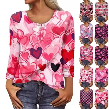 Рубашки с длинным рукавом для женщин, футболки с рисунком и принтом, блузки, повседневные базовые топы больших размеров, пуловеры XXXL