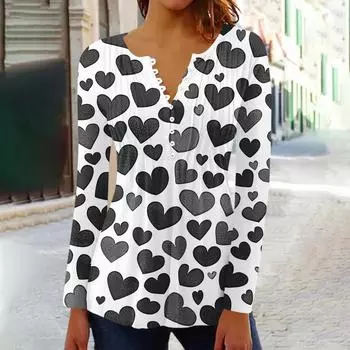 Рубашки с длинным рукавом для женщин, модные осенние нарядные повседневные блузки, модные плиссированные туники, топы для леггинсов Love L чёрный